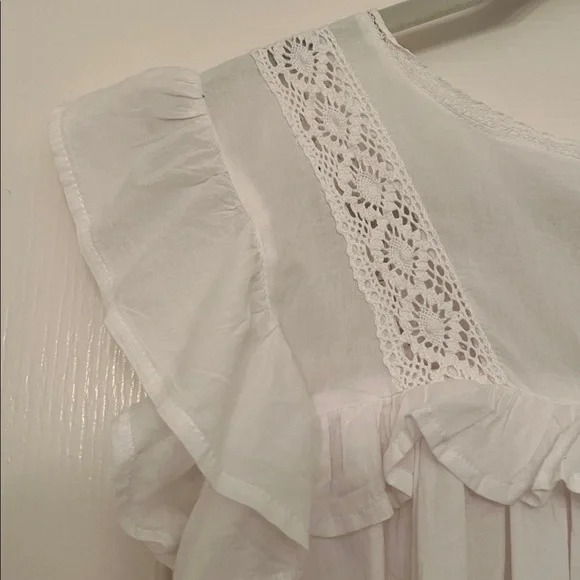 Emerson Fry India Collection  Bijou White Top Size XS/S - Picture 5 of 11